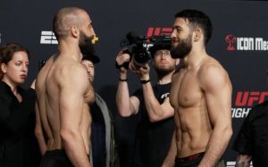 Результати зважування турніру UFC Fight Night 235