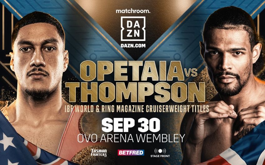Пряма трансляція Джей Опетайя - Джордан Томпсон
