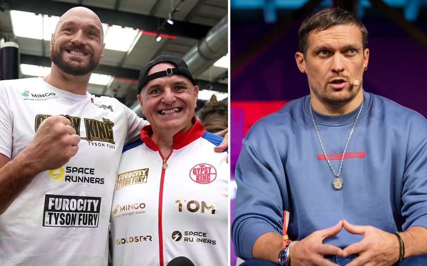 Батько Тайсона Ф'юрі звернувся до Усика: "Візьми 30 відсотків гонорару і давай влаштуємо бій"