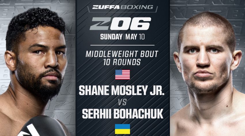 Пряма трансляція Zuffa Boxing 6: Сергій Богачук - Шейн Мозлі-молодший