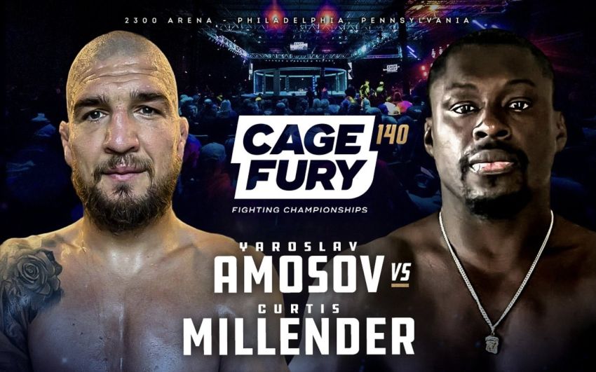 Пряма трансляція CFCF 140: Ярослав Амосов - Кертіс Міллендер