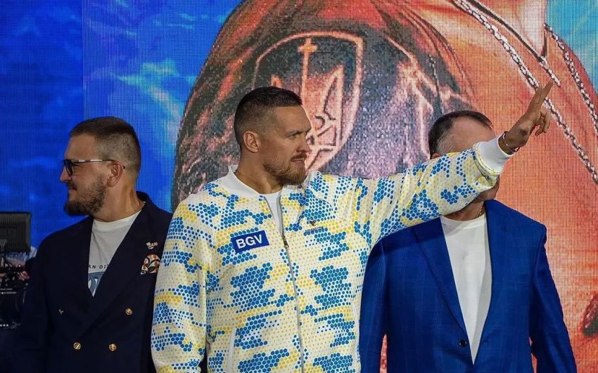 Олександр Усик відреагував на бажання Ф'юрі випити з ним пива
