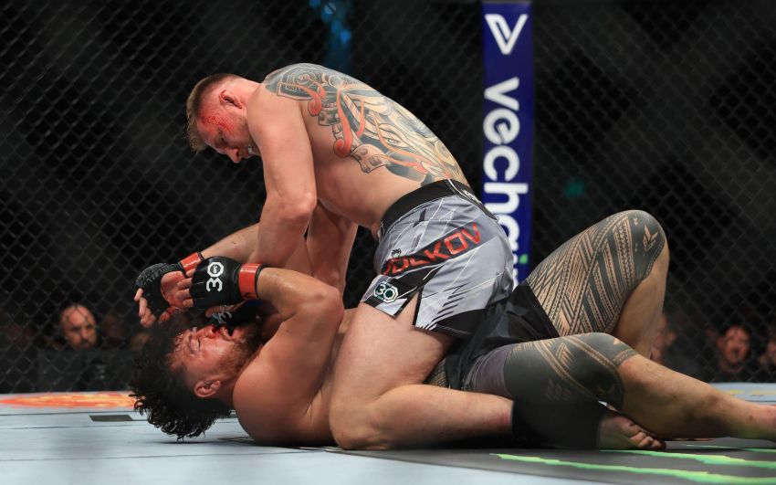 Слова Олександра Волкова після перемоги над Таєм Туівасою на UFC 293
