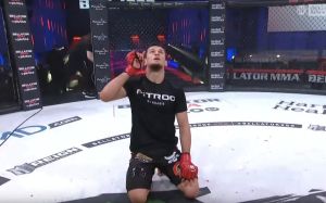 Відео бою Усман Нурмагомедов - Майк Хемел Bellator 255