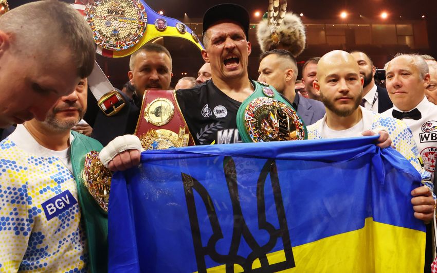 Олександр Усик став найбільш високооплачуваним спортсменом року в Україні за версією Forbes