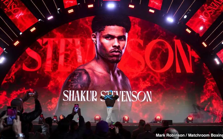 Шакур Стівенсон ділиться подробицями контракту з Matchroom Boxing: "Моїм суперником має стати..."