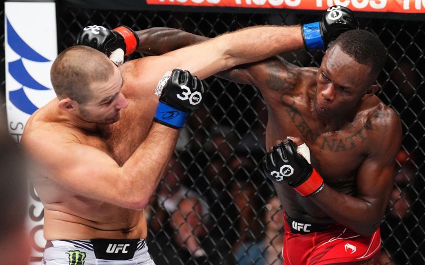 Відео бою Шон Стрікленд - Ісраель Адесанья UFC 293