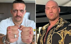 Олександр Усик відреагував на чутки про те, що Ф'юрі зламав йому щелепу