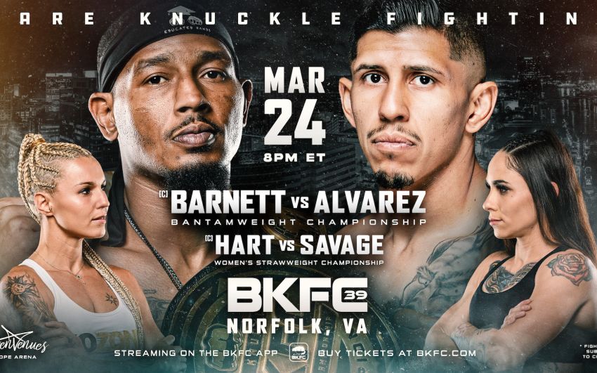 Пряма трансляція BKFC 39