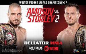 Ярослав Амосов і Логан Сторлі зустрінуться в реванші на Bellator 291