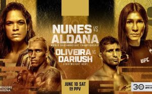 Файткард турніру UFC 289