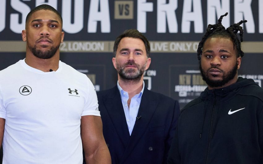 Генеральний директор Matchroom Boxing пояснив низький інтерес до бою Джошуа - Франклін: "Зараз важкі часи"
