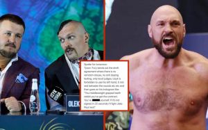 "Спойлер на завтра": Промоутер Олександра Усика з гумором відреагував на останній ультиматум Тайсона Ф'юрі