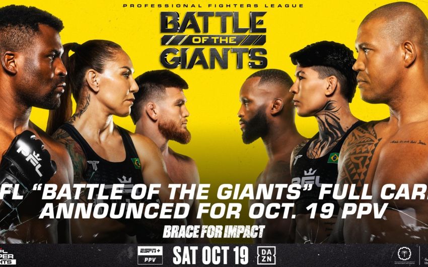 Пряма трансляція PFL Super Fights: Battle of the Giants