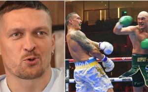 Олександр Усик оцінив Тайсона Ф'юрі: "Він неймовірно сильний опонент"
