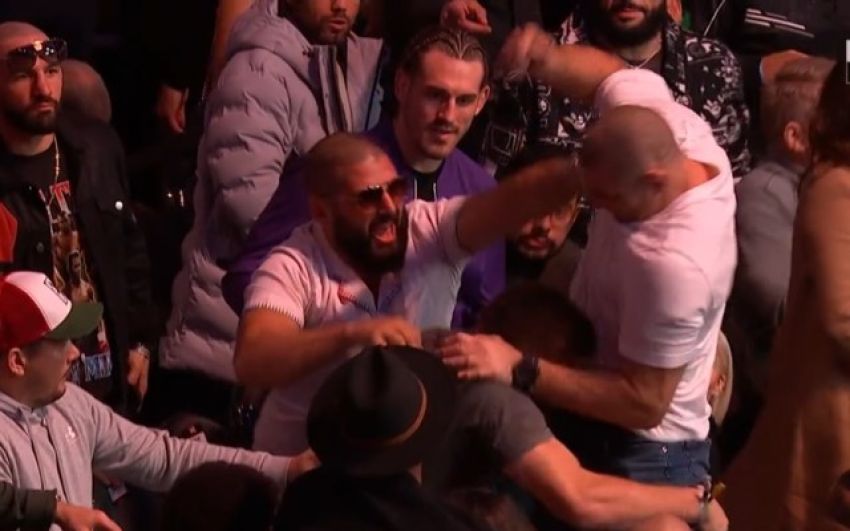 Шон Стрікленд напав на Дю Плессі на турнірі UFC 296: відео