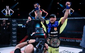 Ярослав Амосов - про дебют Дмитра Гриценка в Bellator: "Це український стиль: йдеш в армію, а потім - битися"