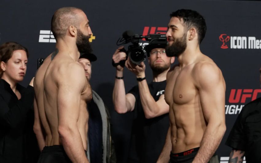 Результати зважування турніру UFC Fight Night 235