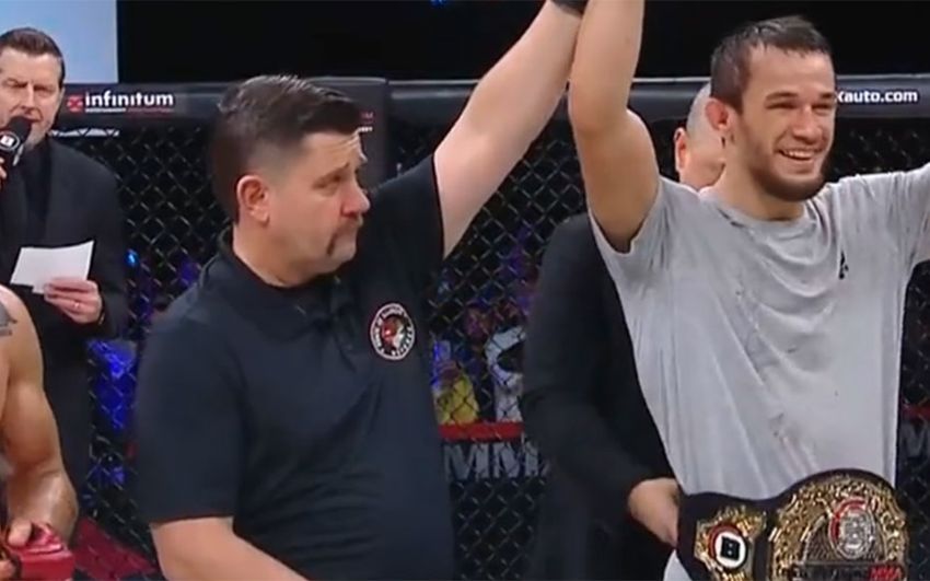 Відео бою Усман Нурмагомедов - Патрікі Фрейре Bellator 288