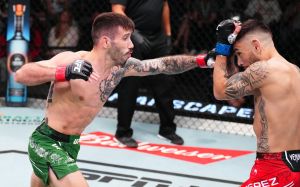 Відео бою Алекс Перес - Матеус Ніколау UFC on ESPN 55
