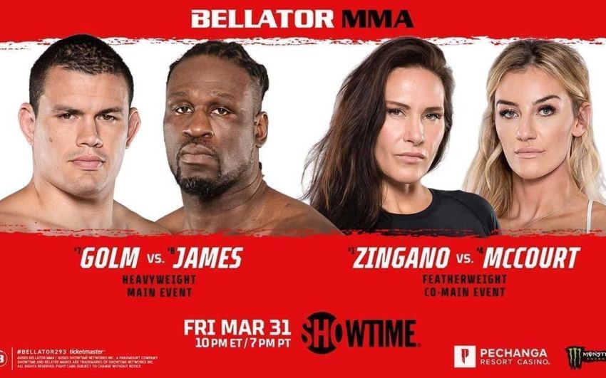 Пряма трансляція Bellator 293