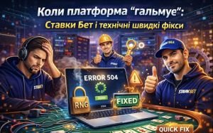 Коли платформа “гальмує”: Ставки Бет і технічні швидкі фікси