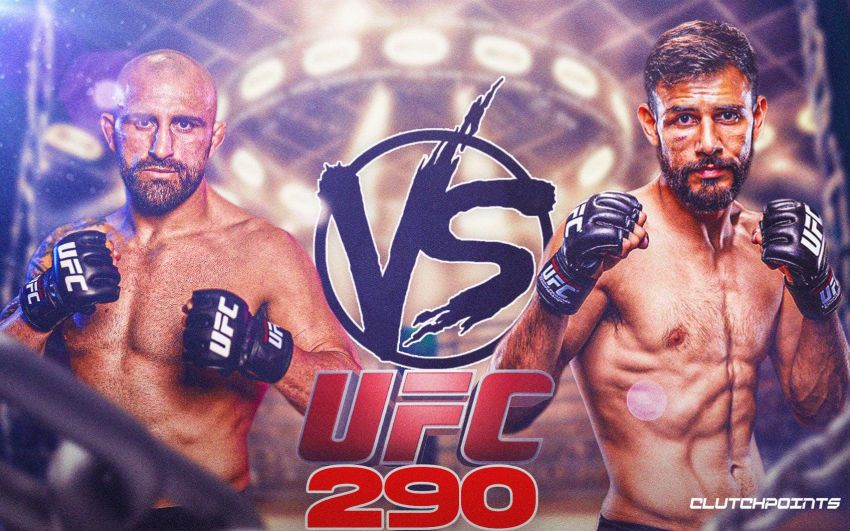 UFC 290. Дивитися онлайн прямий ефір