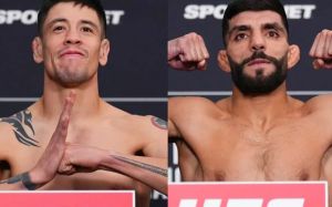 Результати зважування UFC Fight Night 246: Брендон Морено - Амір Албазі