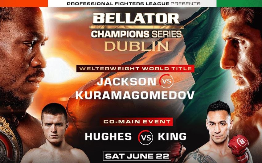 Пряма трансляція Bellator Champions Series: Dublin