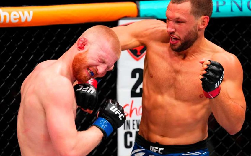 Відео бою Реньє де Ріддер - Бо Нікал UFC on ESPN 67
