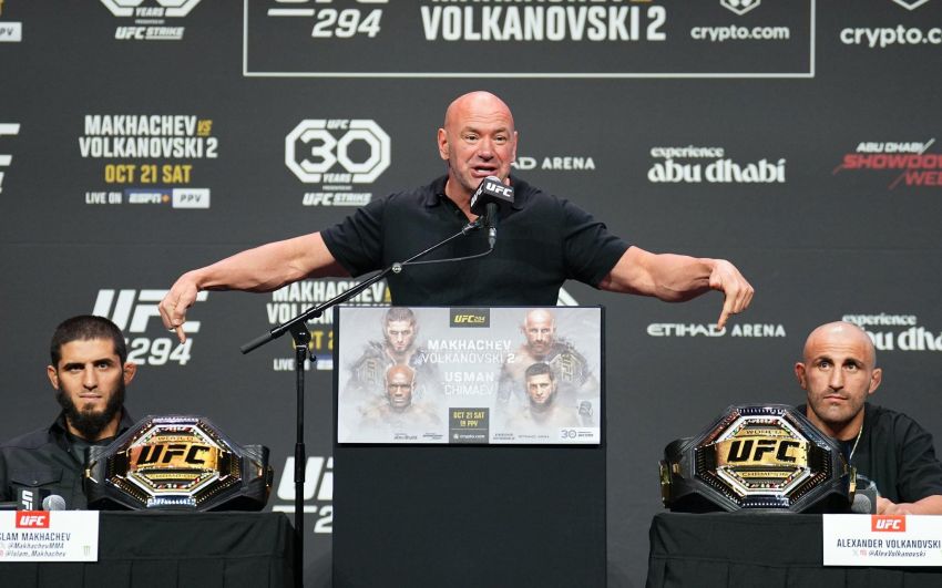 Глава UFC розраховує, що UFC 294 перевершить вечір боксу Ф'юрі - Нганну за кількістю PPV