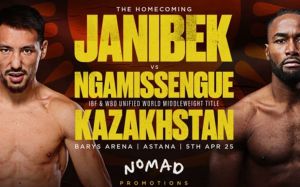 Пряма трансляція Жанібек Алімханули - Анауель Нгаміссенге