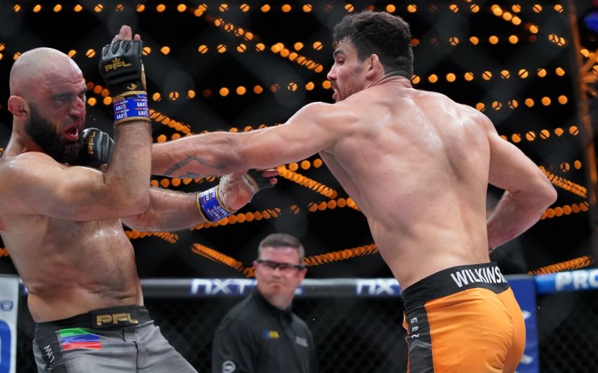 Відео бою Роб Вілкінсон - Омарі Ахмедов PFL 10