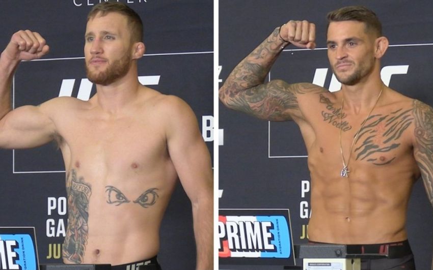 Зважування UFC 291: Гетжі переважив Пор'є