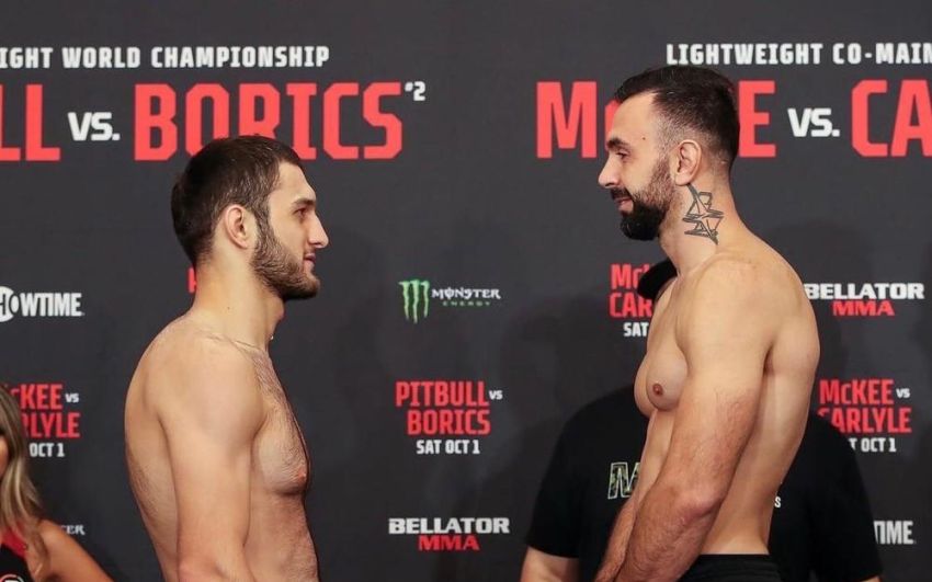 Відео бою Хаджимурат Бестаєв - Халід Муртазалієв Bellator 286
