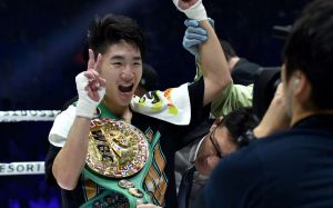Кенширо Тераї зупинив Хірото Кіогучі, об'єднавши титули WBC і WBA в першій найлегшій вазі