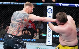 Слова Олександра Волкова після перемоги над Олександром Романовим на UFC Fight Night 221