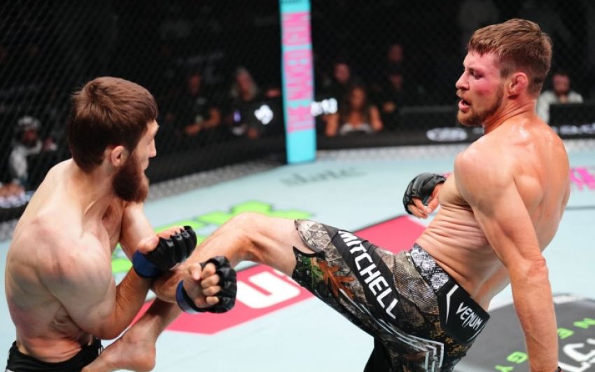 Відео бою Брайс Мітчелл - Саїд Нурмагомедов UFC on АВС 9