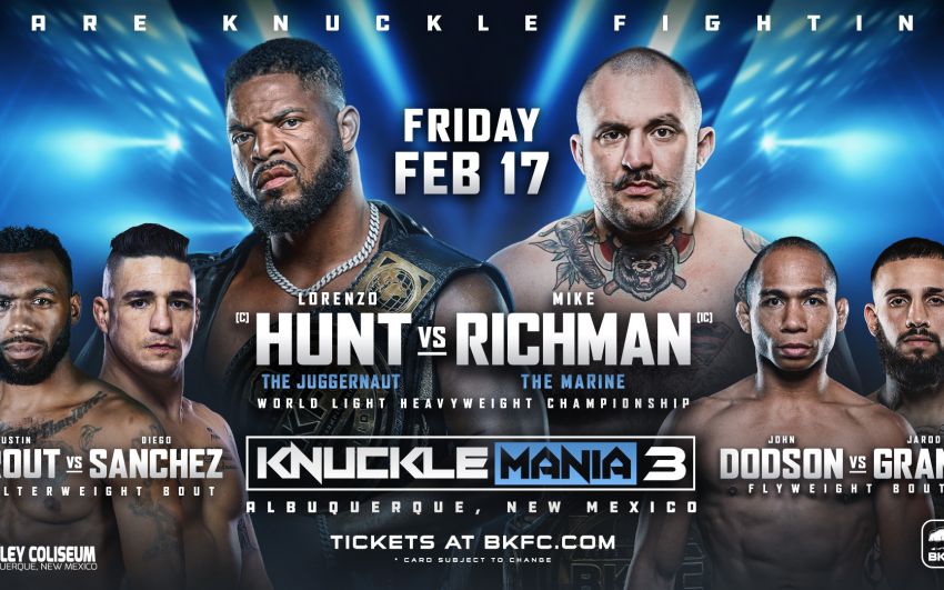 Пряма трансляція BKFC: Knuckle Mania 3