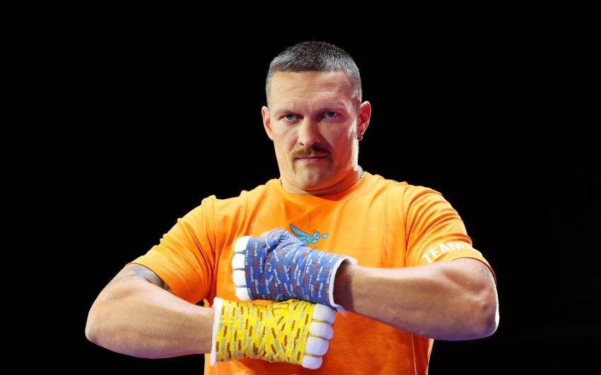 Олександр Усик розповів, коли почне тренувальний табір перед реваншем із Ф'юрі