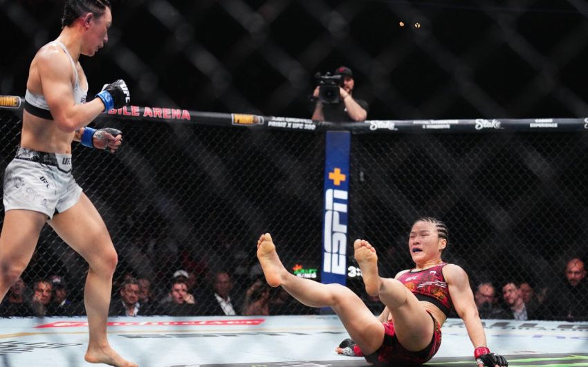 Вейлі Жанг побувала в нокдауні, але перемогла Янь Сяонань на UFC 300