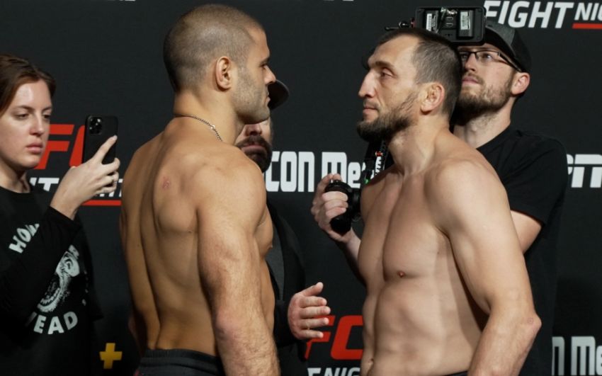 Відео бою Муслім Саліхов - Андре Фіальо UFC Fight Night 215