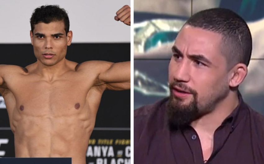 Бій Роберта Віттакера і Пауло Кости виключено з карда UFC 284