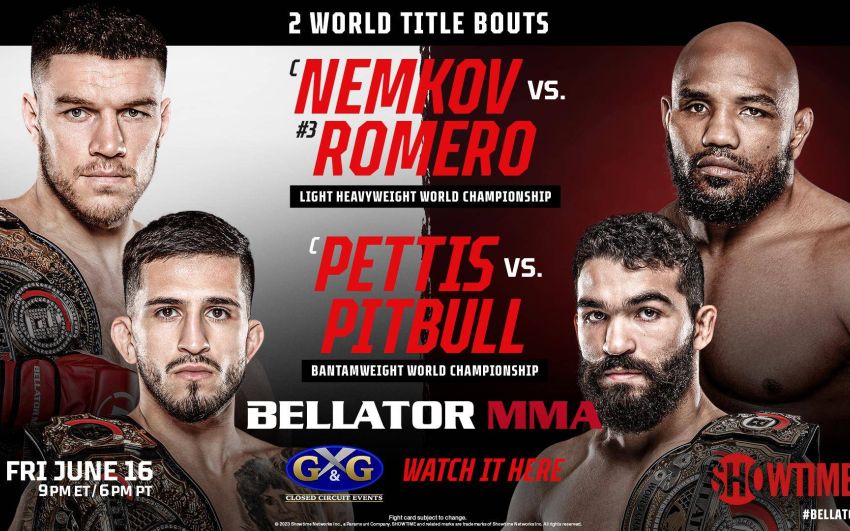 Пряма трансляція Bellator 297