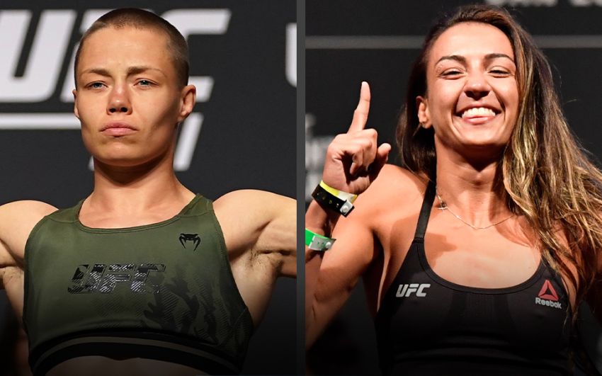 Ставки на UFC on ESPN 53: Коефіцієнти букмекерів на турнір Аманда Рібас - Роуз Намаюнас