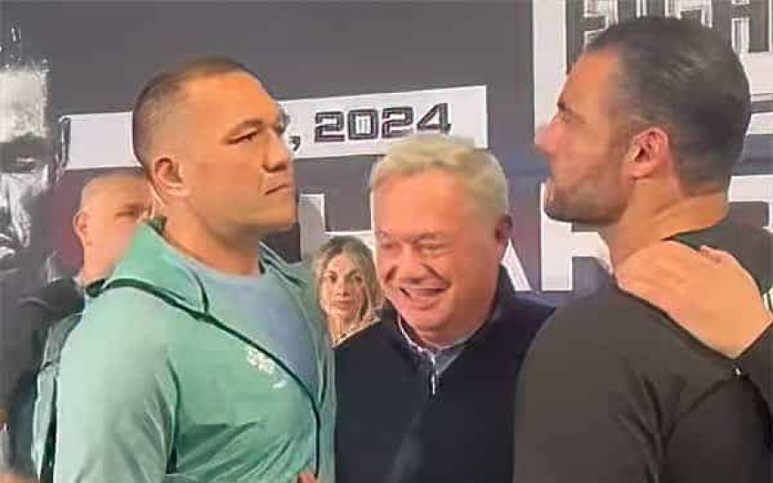 Результати зважування Мануель Чарр - Кубрат Пулєв