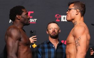 Результати зважування учасників турніру UFC on ESPN 62