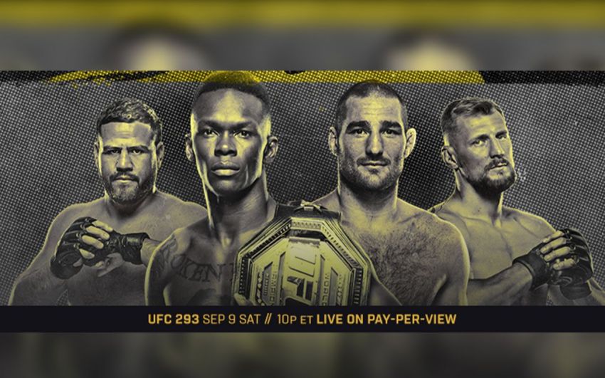 UFC 293. Дивитися онлайн прямий ефір