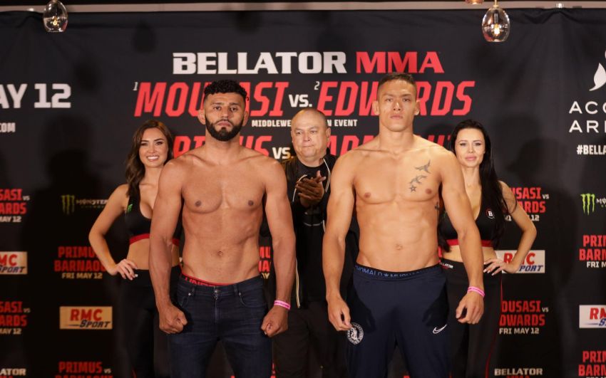 Відео бою Даглас Ліма - Костелло ван Стініс Bellator 296