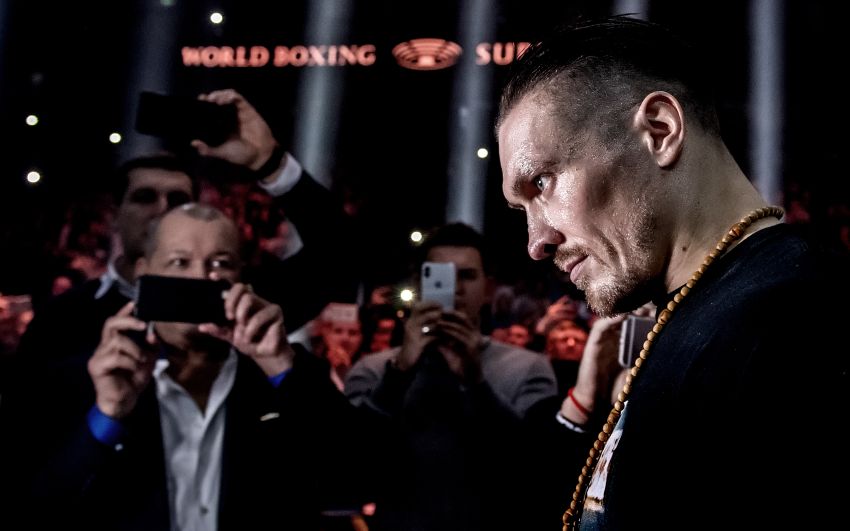 Олександр Усик: "Дуже багато років тому нашу церкву поневолила агресивна країна, яка вирішила, що ми всі - це диявол"